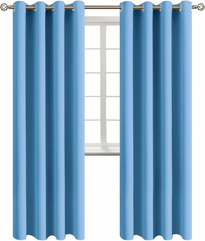 BGment Room Darkening Curtains 84 Inches Long by BGment