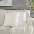 GIGIZAZA White Velvet Decorative Throw Pillow Covers by GIGIZAZAFocusingonhomedecoration