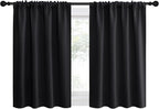 NICETOWN Short Curtains 36 inches Long, Kitchen Window Curtains Over Sink - Image 2