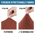 H.VERSAILTEX 3 Piece Stretch Sofa Covers - Image 3