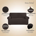 Easy-Going Stretch Sofa Slipcover 1-Piece Sofa Cover Furniture Protector Couch - Image 3