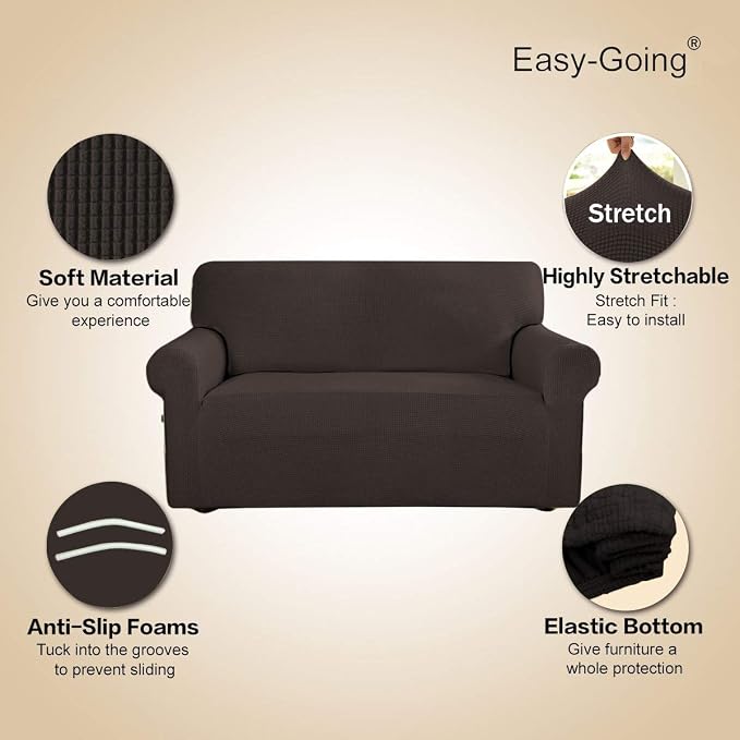 Easy-Going Stretch Oversized Sofa Slipcover 1-Piece Sofa Cover Furniture - Image 3