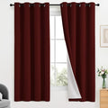 Yakamok Room Darkening 100% Blackout Curtains Grommet Window Treatments by Yakamok