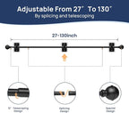 ENJOYBASICS No Drill Curtain Rods - Image 3