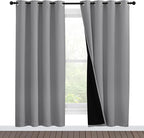 NICETOWN Full Shade Curtain Panels, Pair of Energy Smart & Noise Blocking Out by NICETOWN