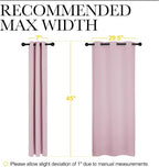 NICETOWN Room Darkening Curtain Panels - Image 7