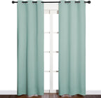 NICETOWN Window Curtain Panels, Thermal Curtains Insulated Solid Grommet - Image 2