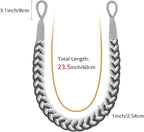 NICEEC 2 Pack Natural Cotton Rope Curtain Tiebacks Elegant Boho Style - Image 3
