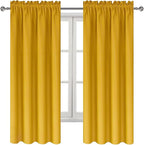 DWCN Blackout Curtains Room Darkening Thermal Insulated Bedroom Curtains Window - Image 9