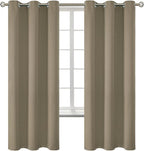 BGment Room Darkening Curtains 72 Inches Long by BGment