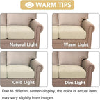 H.VERSAILTEX Super Stretch Individual Seat Cushion Covers Sofa Covers Couch - Image 7