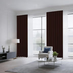 CUCRAF Chocolate Blackout Curtains Customize, Rod Pocket Room Darkening Curtain - Image 8