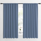 NICETOWN Blackout Curtains for Bedroom, Window Treatment Energy Saving Thermal by NICETOWN