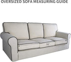 PureFit Reversible Quilted Sofa Cover, Water Resistant Slipcover Furniture - Image 7