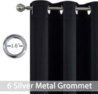 Yakamok 72 Inch Long Blackout Curtains - Image 3