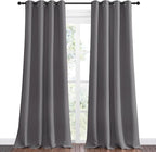 NICETOWN Bedroom Blackout Curtains Panels, 1 Pair, 55 inches by 102 Inch - Image 2