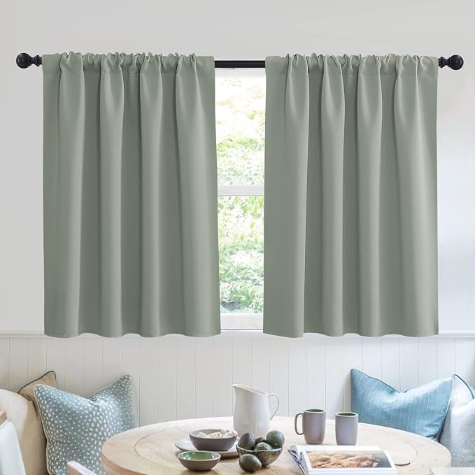 RYB HOME Short Blackout Curtains by RYBHOME