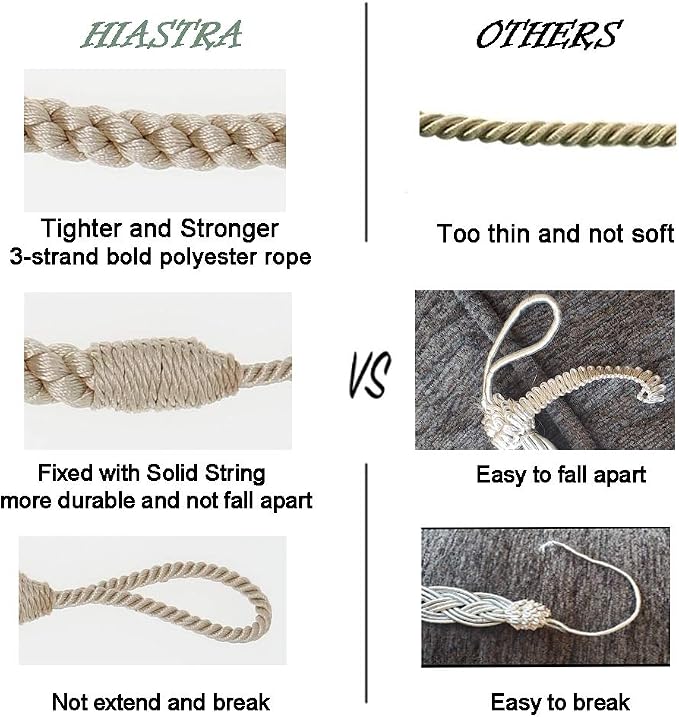 Curtain Tiebacks Ropes - Image 4