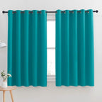 NICETOWN Thermal Insulated Peacock Teal Blackout Curtains by NICETOWN