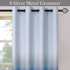 SimpleHome Ombre Room Darkening Curtains - Image 2