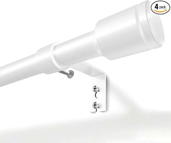 5/8” Diameter Curtain Rods 30-60 Inch, by Unknown