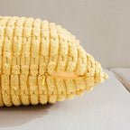 Fancy Homi 4 Packs Yellow Big Decorative Throw Pillow Covers 24x24 Inch - Image 3