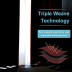 RYB HOME Short Blackout Curtains - Image 3