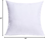 MIULEE Throw Pillow Insert Premium Pillow Stuffer Sham Square - Image 8