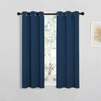 NICETOWN Window Curtain Panels, Thermal Insulated Solid Grommet Blackout by NICETOWN