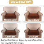 H.VERSAILTEX Velvet Stretch Couch Cushion Cover Plush Cushion Slipcover - Image 6