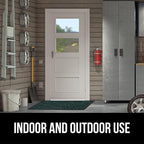 GORILLA GRIP 100% Waterproof All-Season WeatherMAX Doormat, US Designed Natural - Image 10