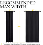 NICETOWN Black Out Curtain Panels - Image 7