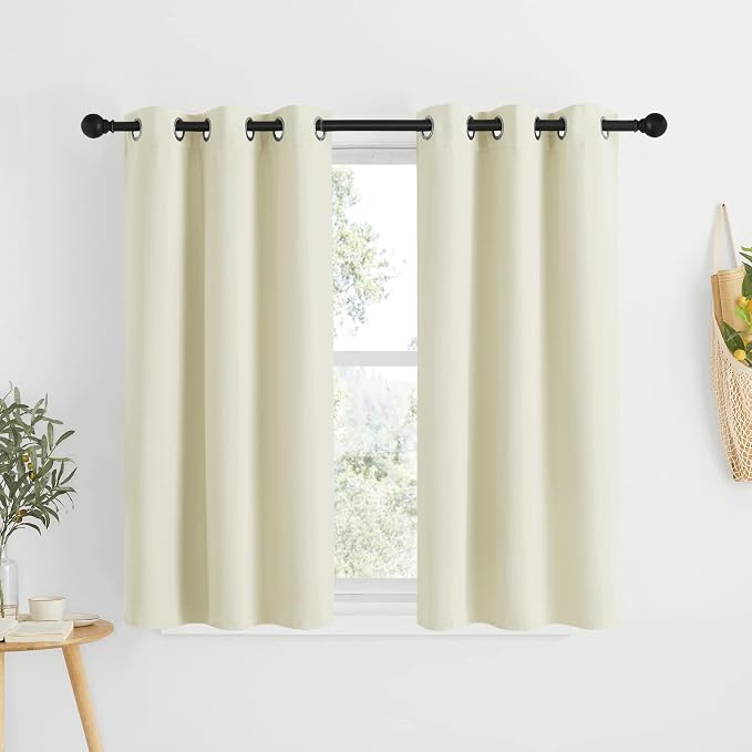 NICETOWN Blackout Beige Curtains and Drapes by NICETOWN
