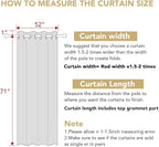 H.VERSAILTEX Living Room Linen Curtains - Image 2
