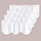 H.VERSAILTEX 4 Panels Blackout Curtain Valances by HVERSAILTEX