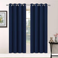 Yakamok Blackout Curtains with Grommet Thermal Insulated Room Darkening Window by Yakamok