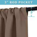 RYB HOME Extra Wide Blackout Curtains - Image 2