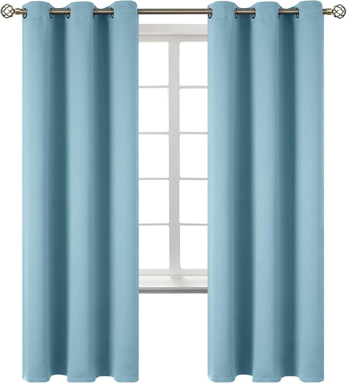 BGment Room Darkening Curtains 72 Inches Long by BGment