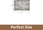 2 x 3 Small Area Rug Indoor Entryway Rug Machine Washable Non Slip Low Pile - Image 2