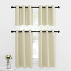 NICETOWN Classroom Window Cover, Thermal Insulating Short Curtains & Drapes - Image 6