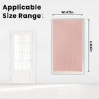 Self Adhesive Curtains, Stick Curtain Blackout Shades Window Cover Curtains - Image 7