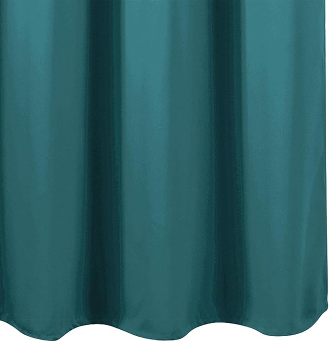 LEMOMO Blackout Curtains 52 x 90 Inch Long Sea Teal Curtains Set of 2 Panels - Image 8