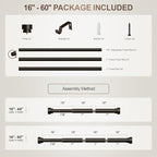 Lootkell Modern Brown Curtain Rods - Image 9