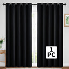 Yakamok Wide Thermal Blackout Patio Door Curtain Panel, Sliding Door Insulated - Image 2