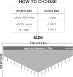 Molaxhome Swag Curtain 51 inch Length Rod Pocket Scalloped Curtain Valance - Image 9
