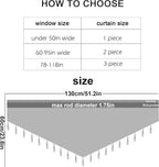 Molaxhome Lace Valance Swag Curtain 51 Inch Scalloped Sheer Curtain Panels - Image 5