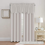 H.VERSAILTEX 2 Panels Blackout Curtain Valances - Image 2