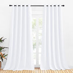 NICETOWN 50% Light Blocking Curtain Panels by NICETOWN