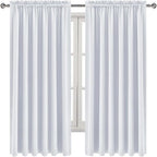 DWCN White Curtains for Living Room Thermal Insulated, Energy Saving & Noise - Image 9