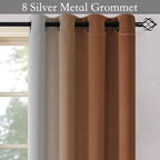 SimpleHome Ombre Room Darkening Curtains - Image 4